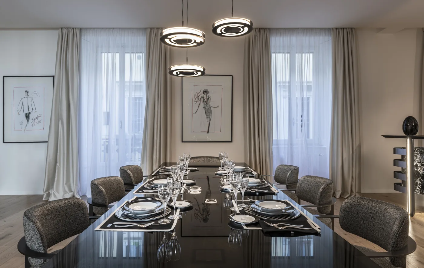 KARL LAGERFELD Maison dining and kitchen